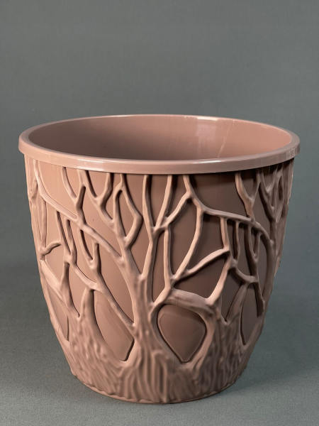 Кашпо для цветов форест (3.5) Мокко